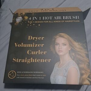4-in-1 Hot Air Brush - Black